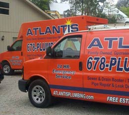 We are Atlantis Plumbing, your #1 Atlanta Plumbing Company!